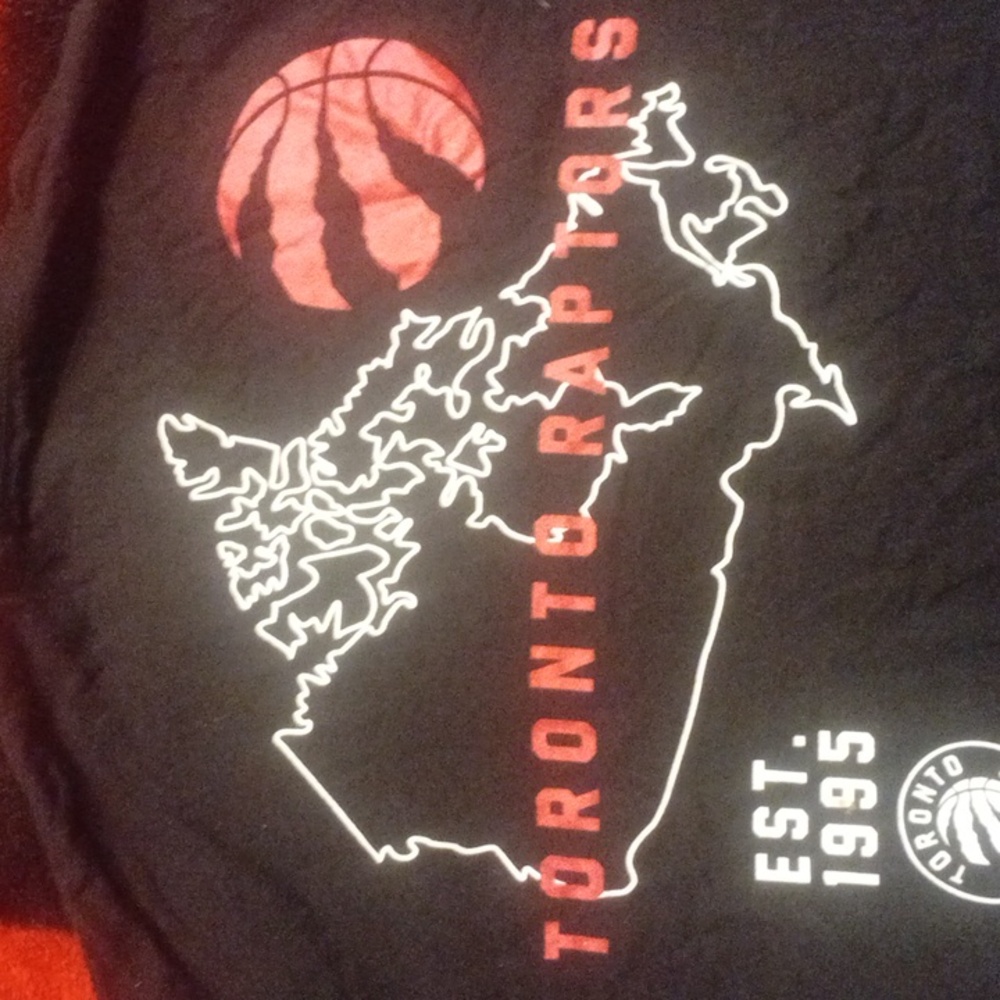 NBA Toronto Raptors Black T-Shirt (M)